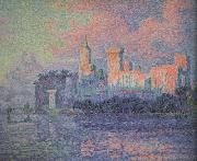 Paul Signac The Papal Palace Avignon (nn03) oil painting picture wholesale